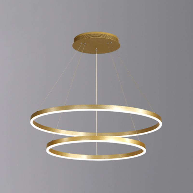 Round Shape Pendant Chandeliers Modern Metal Chandelier Lighting Fixtures