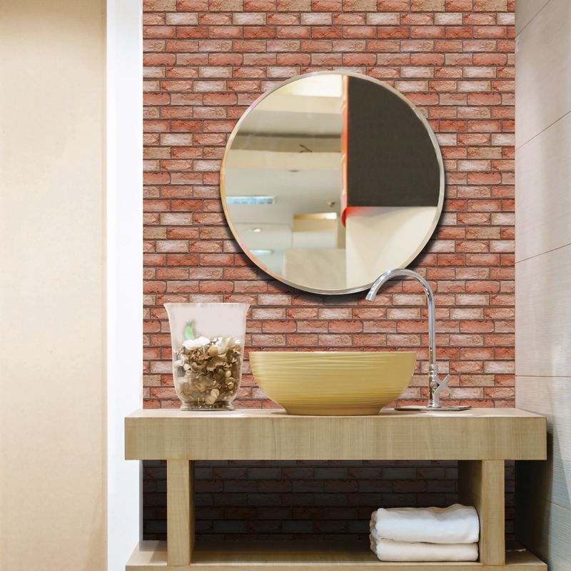 Modern Wall Panel 3D Brick Peel and Stick Waterproof Wall Paneling