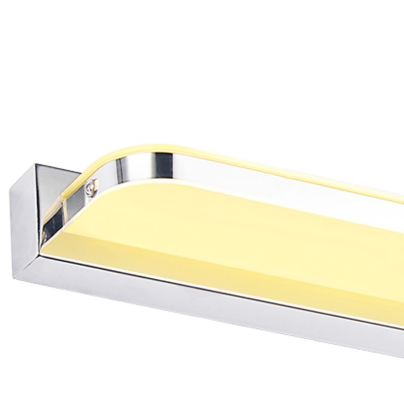 Modern Metallic LED Wall Sconce Simplicity Bathroom Vanity Lighting Fixtures