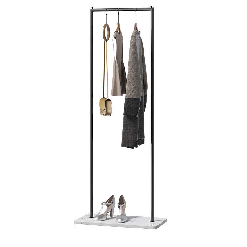 Contemporary Hall Stand Metal No Distressing Free Standing Coat Rack