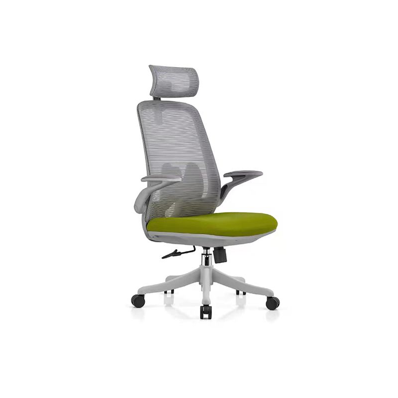 Modern Desk Chair Mesh Office Chair High-Back Chair with Wheels