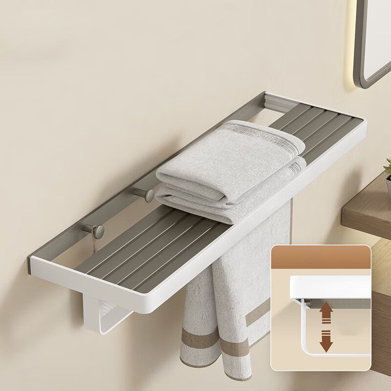 Modern Drill and Screw Mount Bathroom Accessories Hardware Set