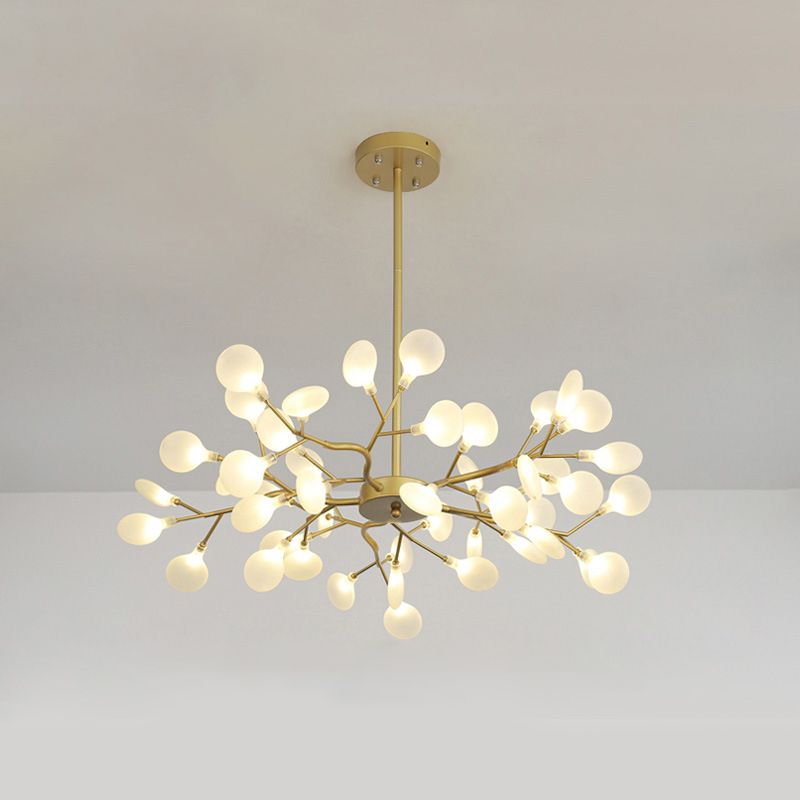 Chandelier de lustre en métal moderne en forme de branche LED ARRIMME LEMPORT