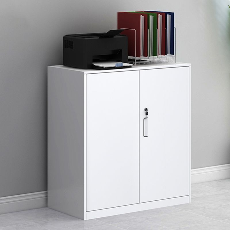 Modern Cabinet Metal with Adjustable Storage Shelves Lateral Filing Cabinet