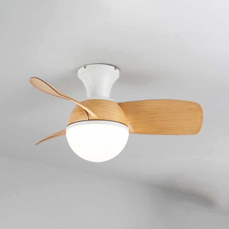 Ceiling Fan Light Metal Nordic LED Ceiling Flush Mount for Bedroom