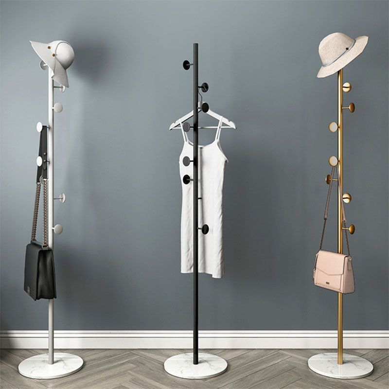 Contemporary Clothes Hanger Coat Hooks Metal Coat Rack for Living Room