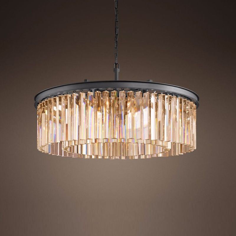 Living Room Modern Chandelier Lighting Fixture Crystal Chandelier Pendant Light