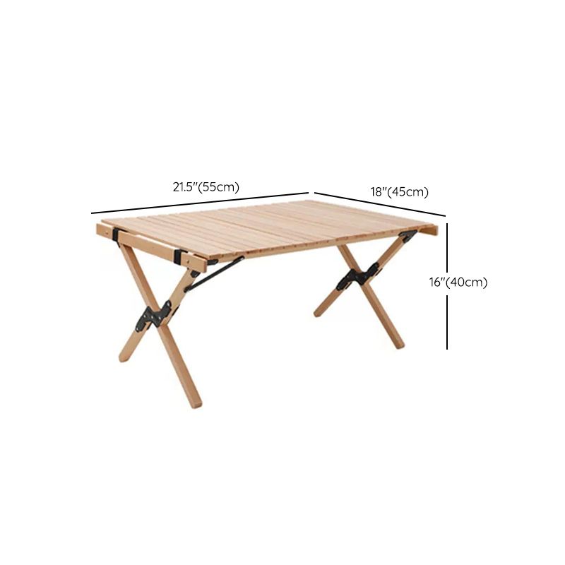 Contemporary Outdoor Camping Table Rectangle Removable Camping Table