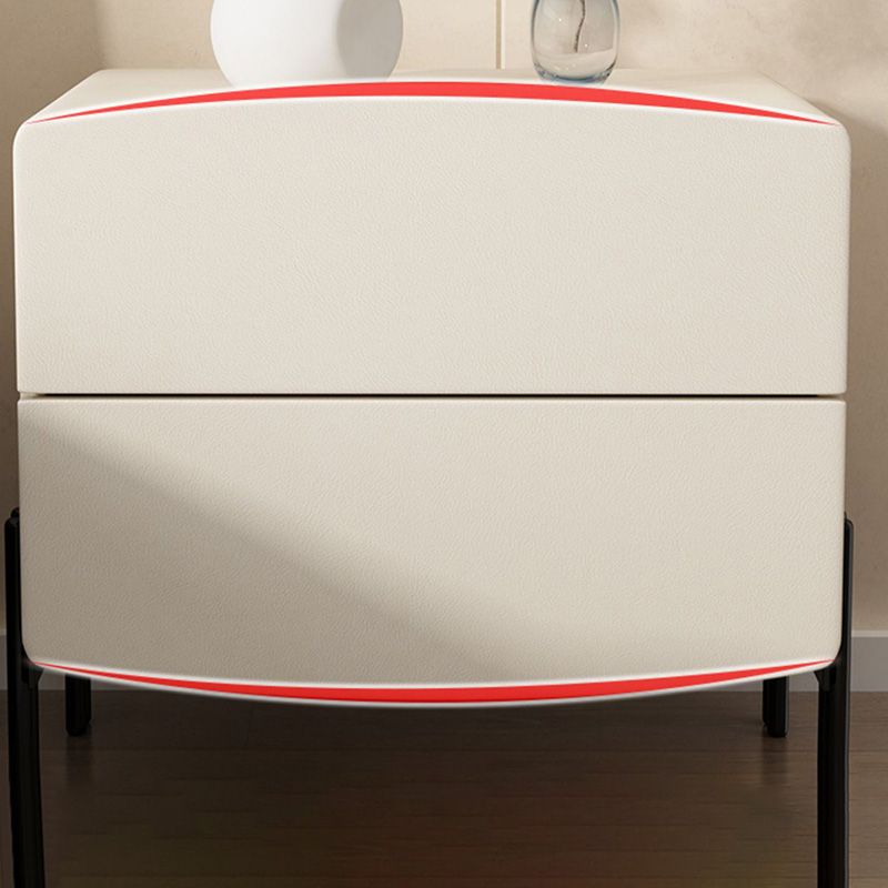 Contemporary Kids Nightstand Solid Wood Nightstands with Drawers