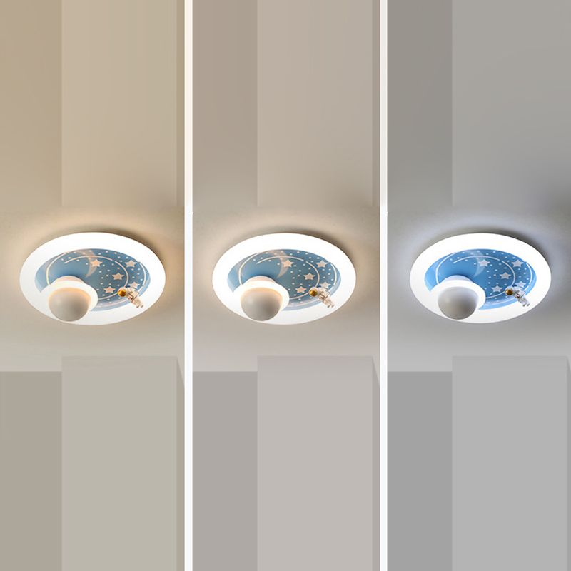 Children Ceiling Light LED White Flush Mount Lighting for Hallway Room