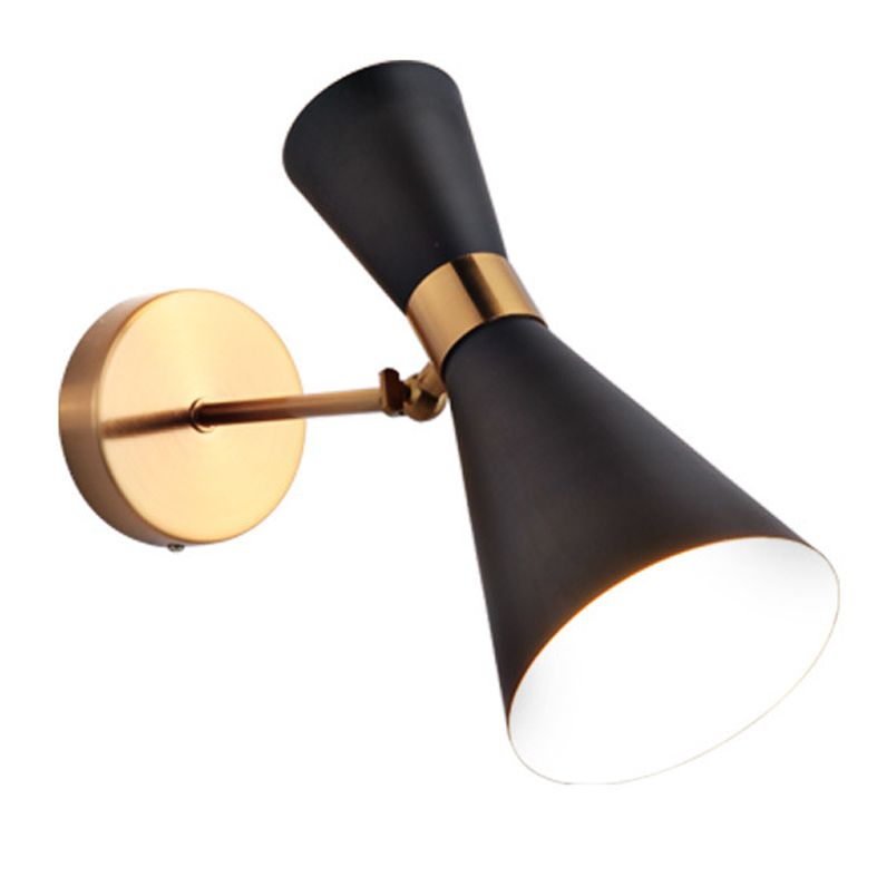 Postmoderne metalen sconce verlichtingsarmaturen enkele bol wandlamp voor slaapkamer woonkamer