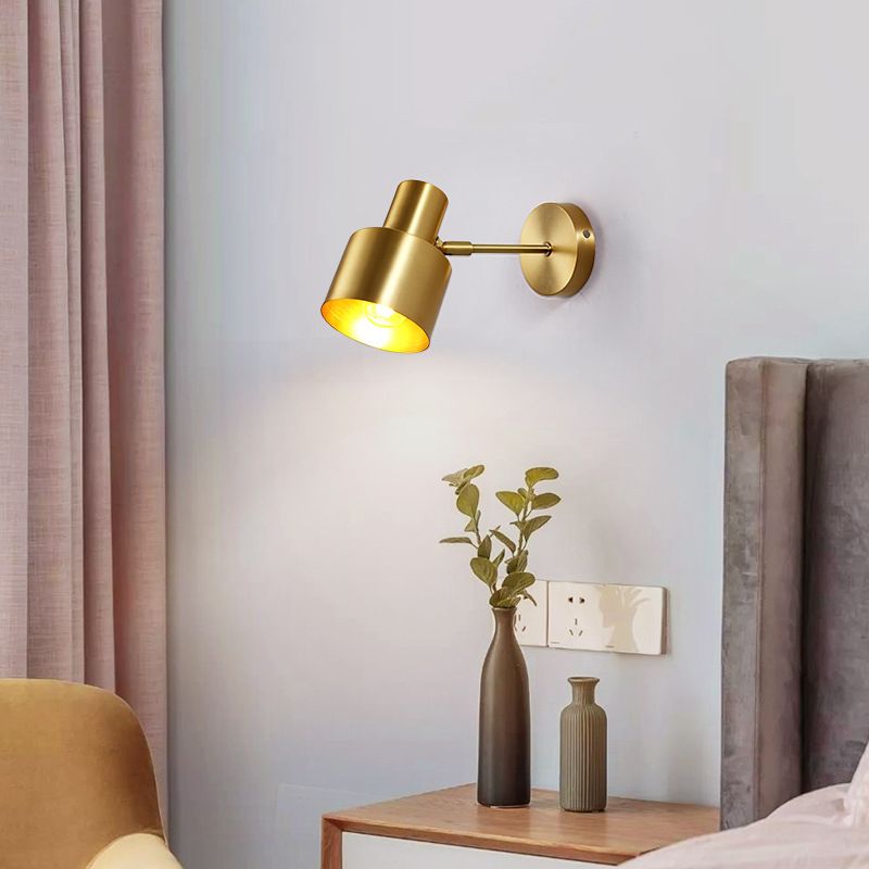 Modern Metallic Vanity Light Simple Wall Light Sconce for Bathroom