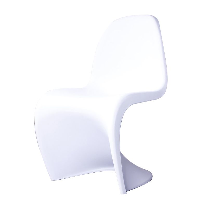 Nordic Style Chair Plastic Home Side Chair for Dining Room 19.6"x22.6"x33.4"