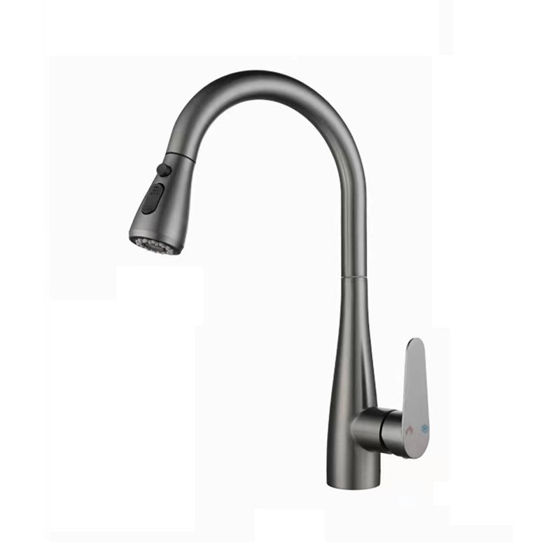 Pull down Kitchen Faucet Single Handle Faucet with Pull out Sprayer