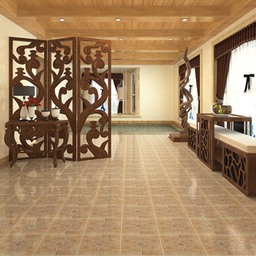 Smooth PVC Flooring Peel and Stick Waterproof Square Vinyl Flooring