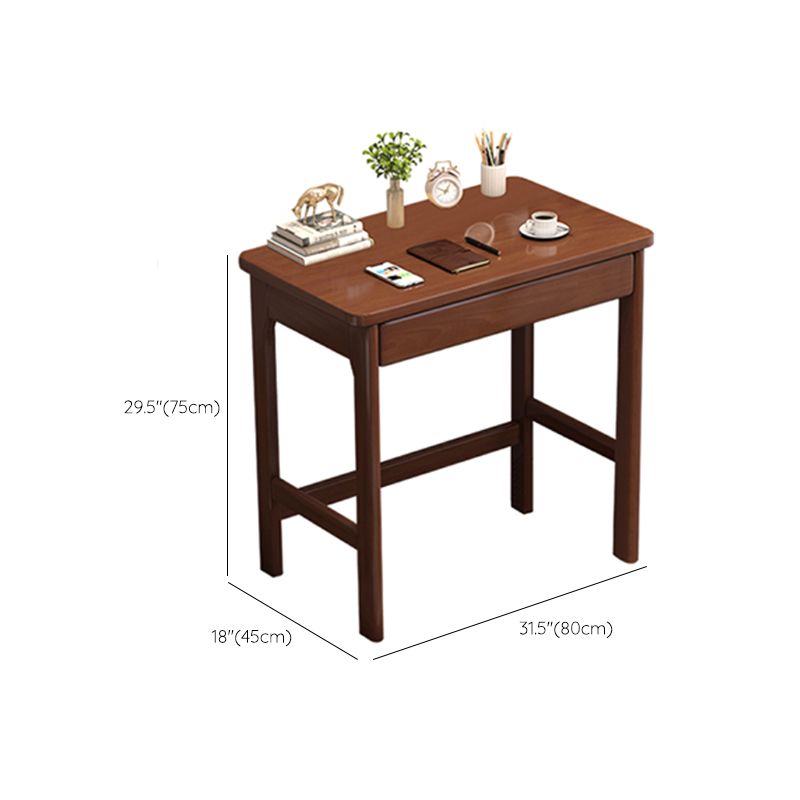 Wood Writing Desk and Chair Set Kids Desks with Drawer for Children Age 12-15 Desk