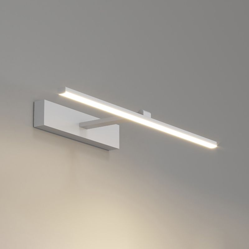 Modern Metal Vanity Light Straight 1 Light LED Mirror Light for Bathroom