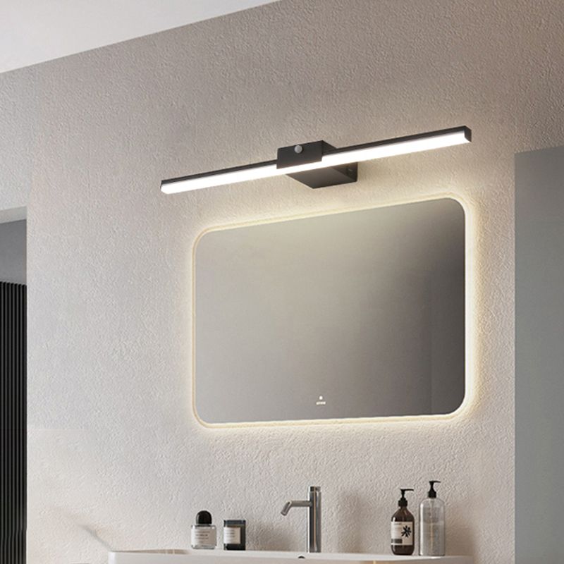 Luci da parete rettangolare vanity Wall Frepurs Modern Minimalist Style Acrilic Single Vanity Light