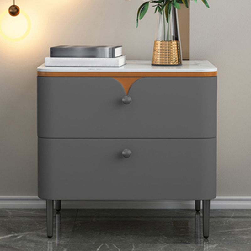 White/grey/yellow Metal Solid Wood Frame Black Cabinet Foot Stand Nightstand