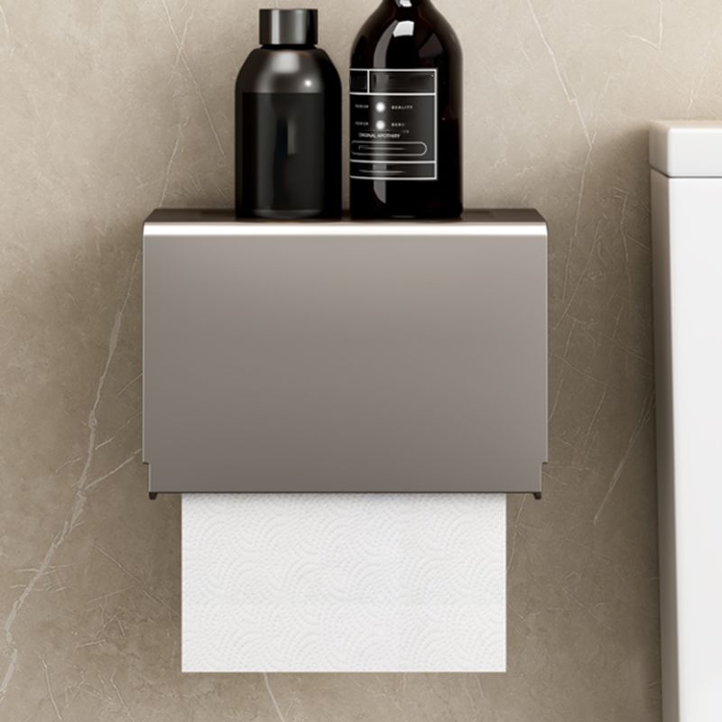 Modern Grey Bathroom Set Paper Holder Bath Shelf Bathroom Hardware Set