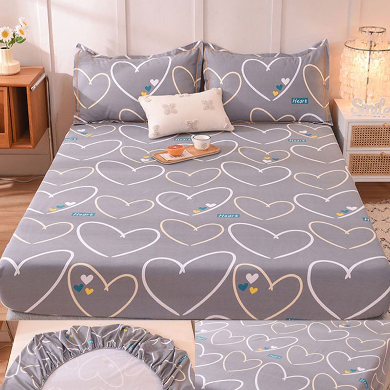 100 Cotton Bed Sheet Set Soft & Smooth Printed Bed Sheet Set