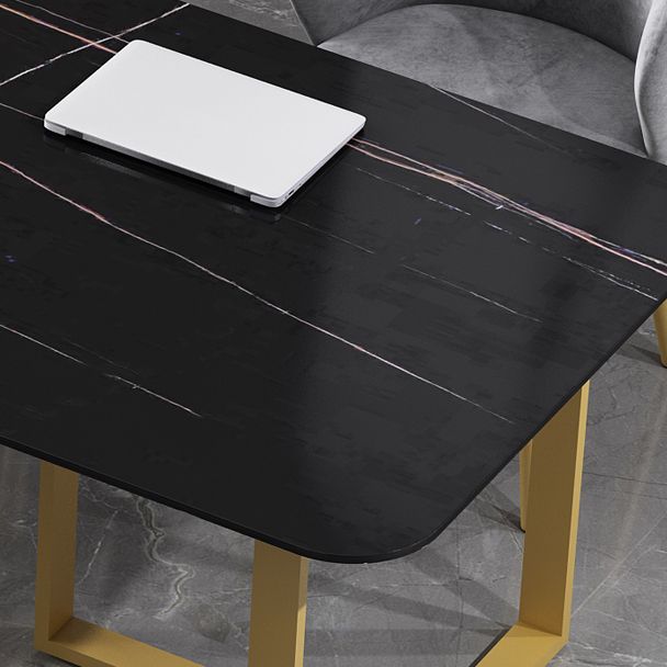 Sintered Stone Meeting Table Industrial Working Table for Office