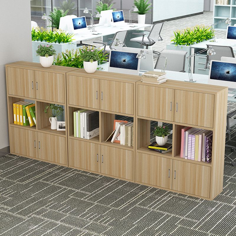 Traditional Wood Cabinet with Storage Vertical File Cabinet for Office