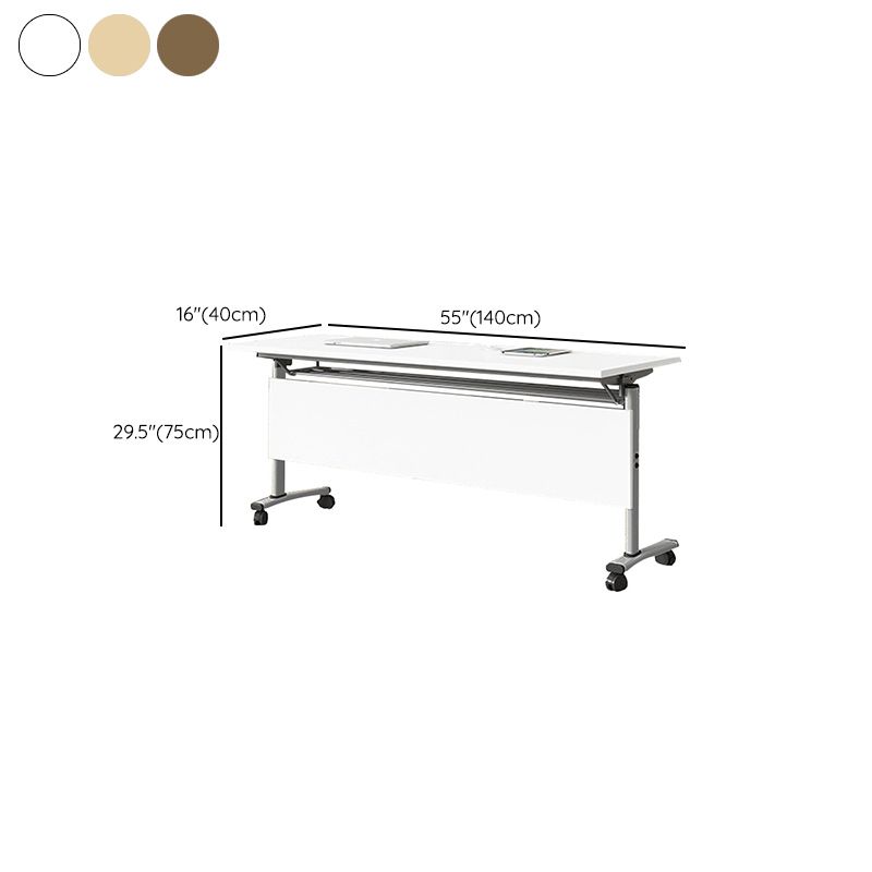 Modern Office Desk Manufactured Wood Rectangle Writing Desk for Home Office