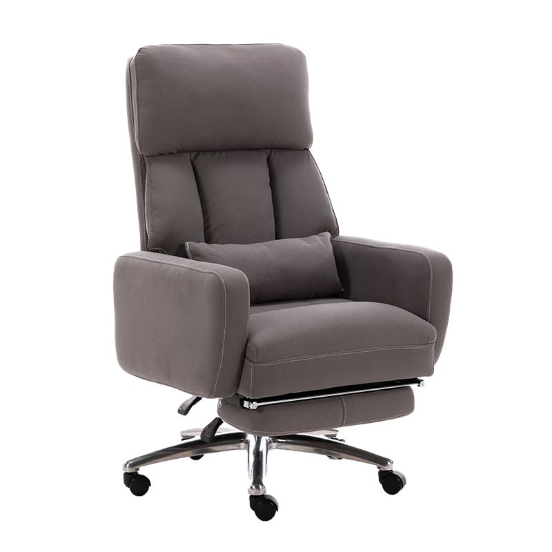 Modern No Arm Executive Chair Footrest Included Managers Chair for Office