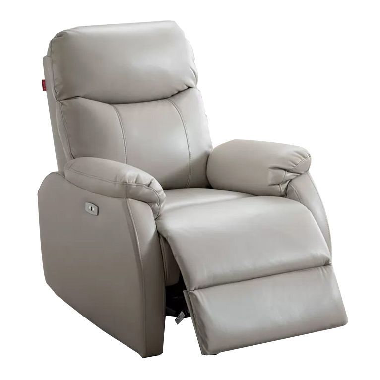 Faux Leather Home Theater Recliner Modern Standard Recliner for Theater