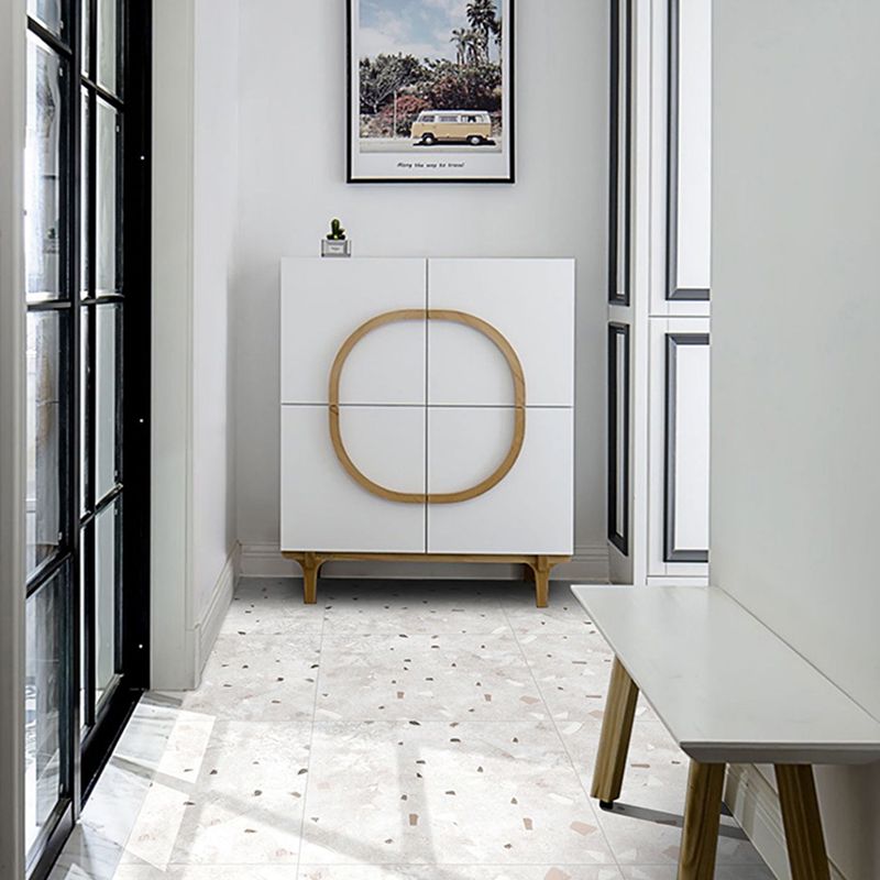 Patterned Singular Tile Square Modern Matte Floor and Wall Tile