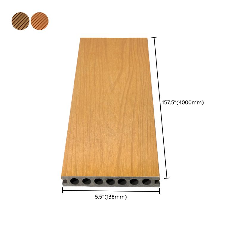 Rectangle Nail Wood Flooring Traditional Wooden Floor for Patio Garden