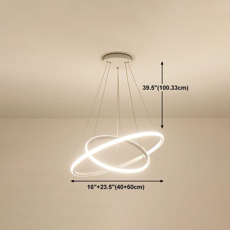 Modern Chandelier Lighting Fixture Multi-tier Chandelier Pendant Light for Dining Room