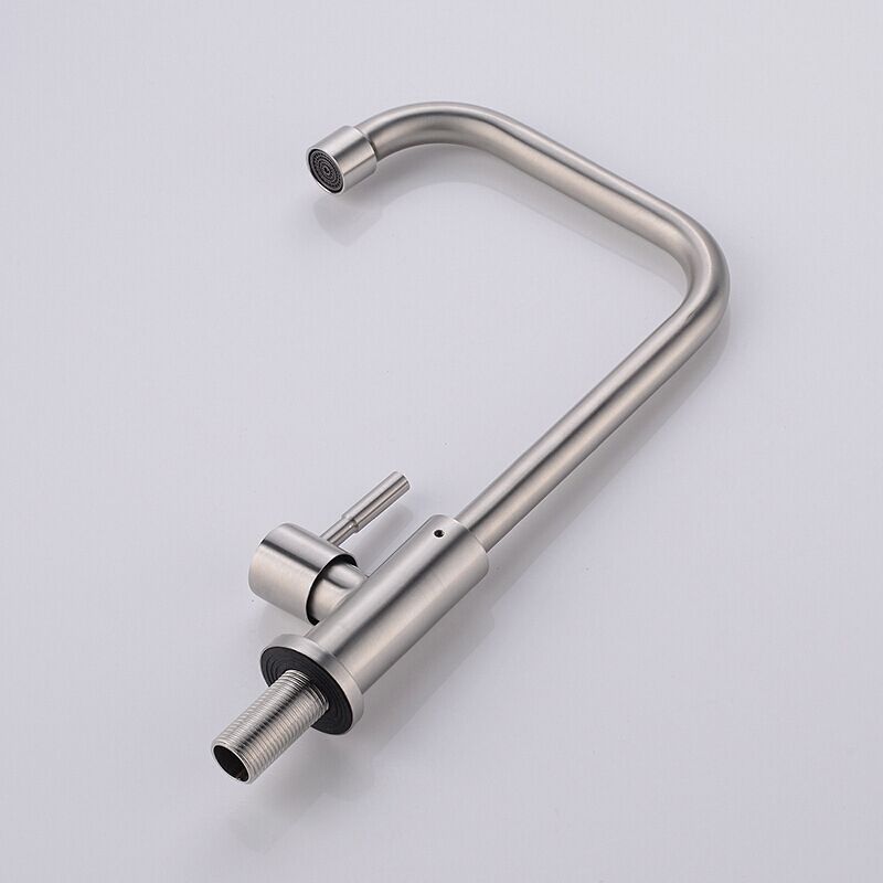 Modern Pot Filler 304 Stainless Steel 1-Handle High Arch Kitchen Faucet