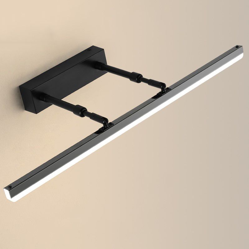 Metal Linear Wall Lighting Fixture Contemporary LED Wall Light Fixture for Bathroom