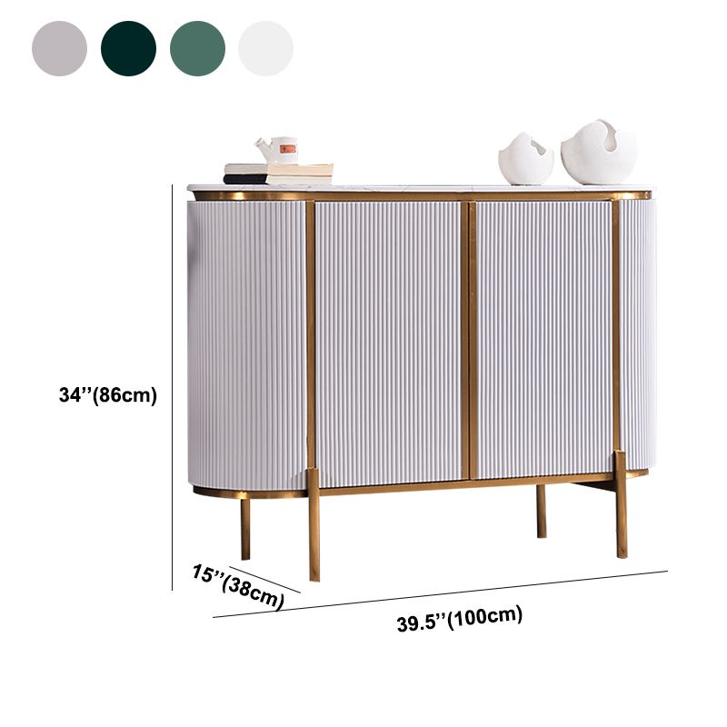 Wood Sideboard Contemporary Style Side Board for Dining Room