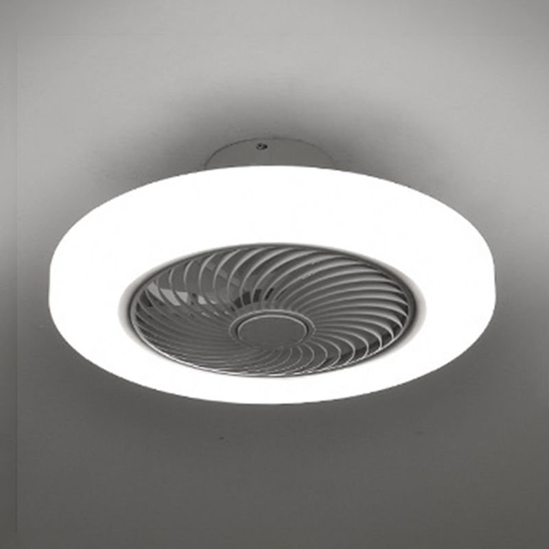 Ceiling Fan Light Minimalist Style Bedroom LED Ceiling Mounted Light