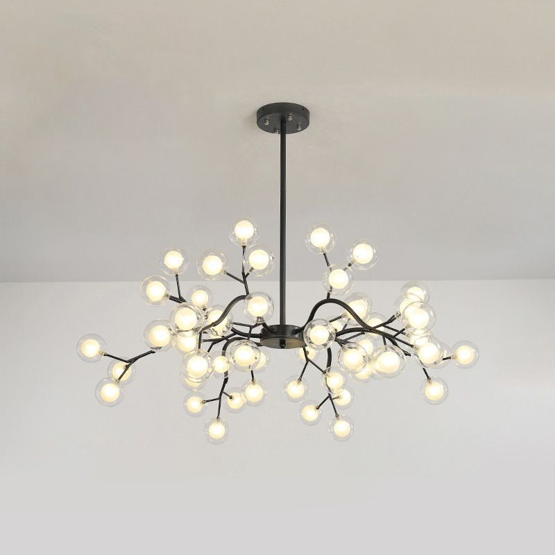 Chandelier de lustre en métal moderne en forme de branche LED ARRIMME LEMPORT