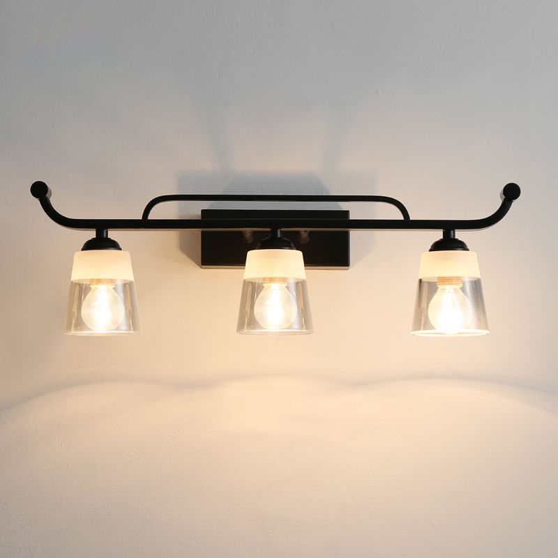 Modern Creative Style Wall Light Glass Wall Sconce Light for Bathroom