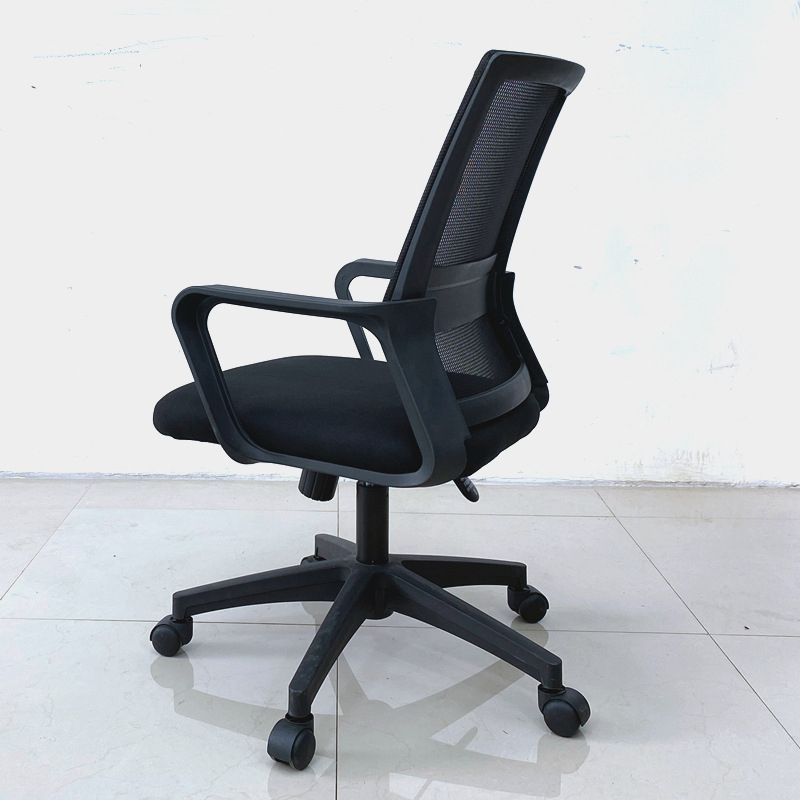 Black Contemporary Office Chair Swivel Breathable AirGrid Desk Chair