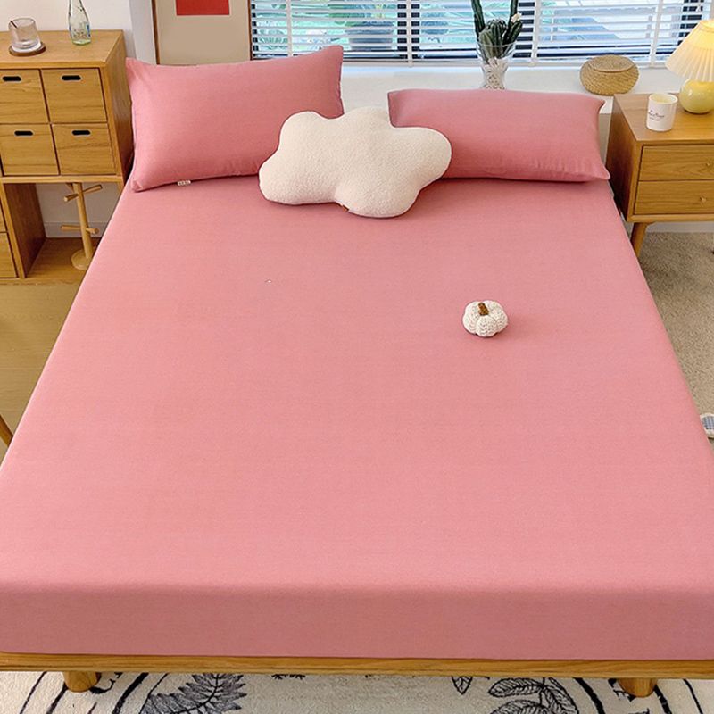 100 Cotton Bed Sheet Set Soft & Smooth Breathable Bed Sheet Set with Non-Pilling