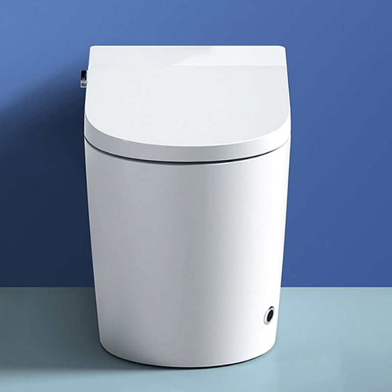 Contemporary White Floor Standing Bidet with Water Pressure Control