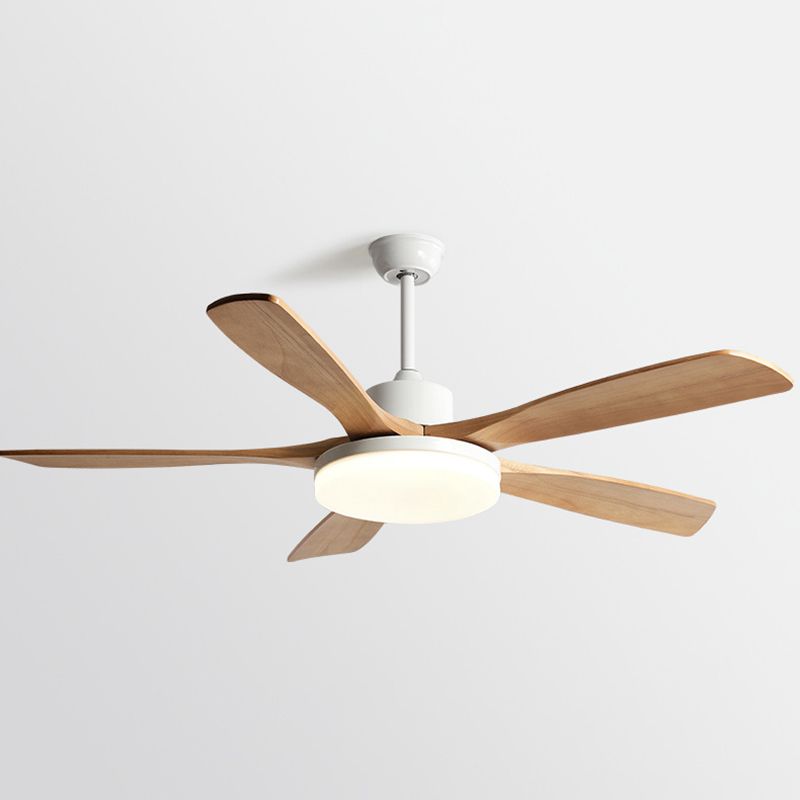 Contemporary Ceiling Fan Light Fixture Minimalist LED Ceiling Lamp for Bedroom