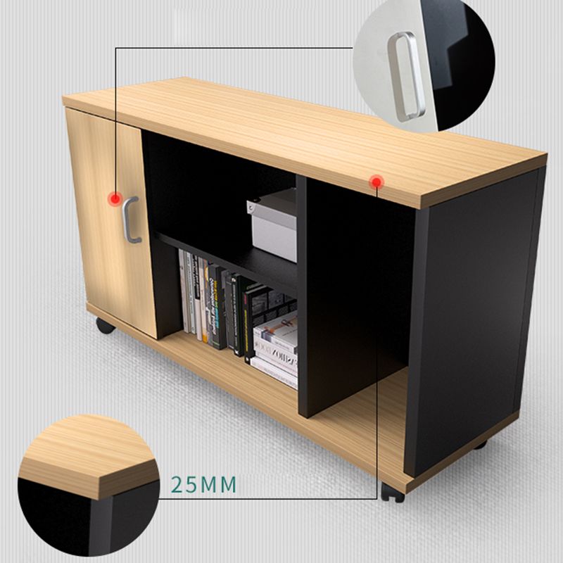 Contemporary Lateral Filing Cabinet Wood Filing Cabinet with Storage