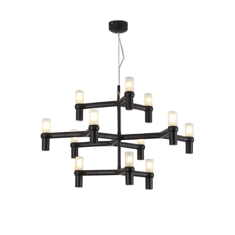 Modern Hanging Light Metal Chandelier Pendant Light for Living Room Dining Room