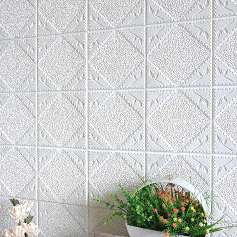 Modern Wall Paneling 3D Embossed PVC Self-Adhesive Waterproof Wall Access Panel