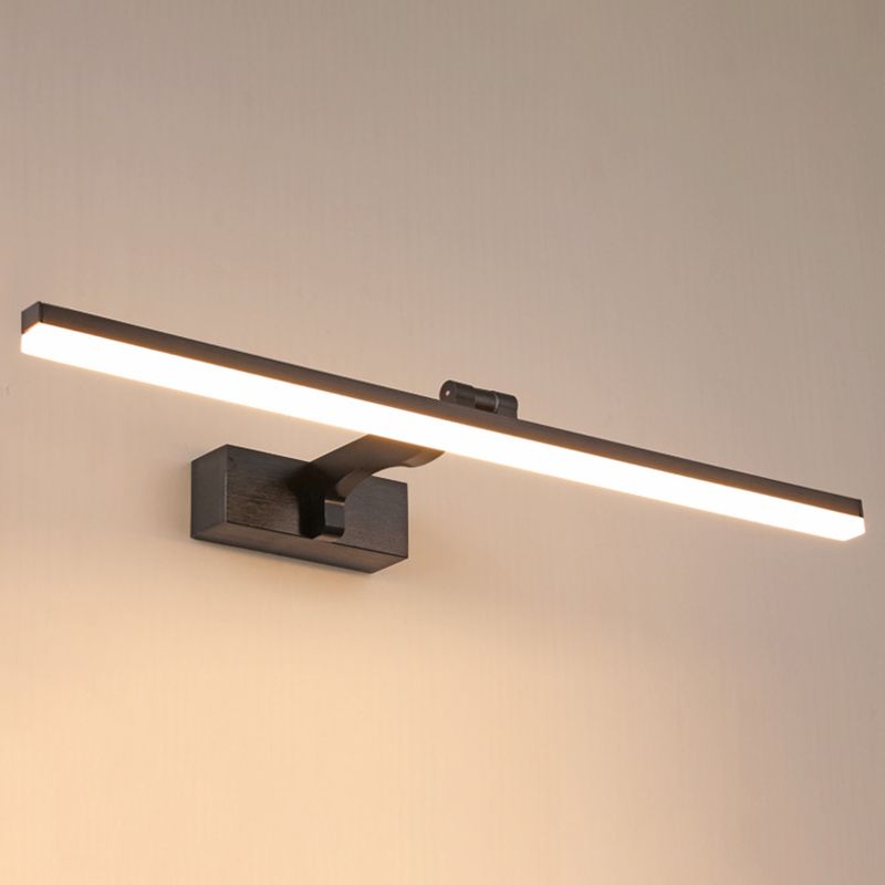 Contemporary Vanity Lights Streamlined LED Wall Light Fixtures for Bathroom