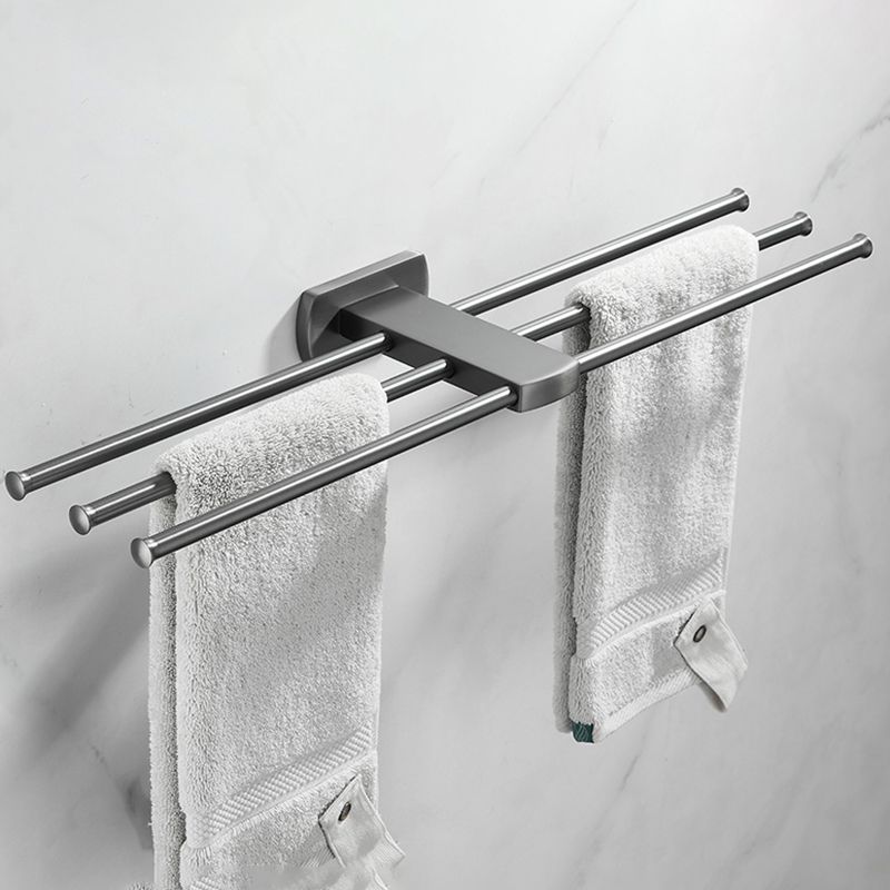 Modern Silver Bathroom Accessory As Individual Or As a Set with Towel Bar