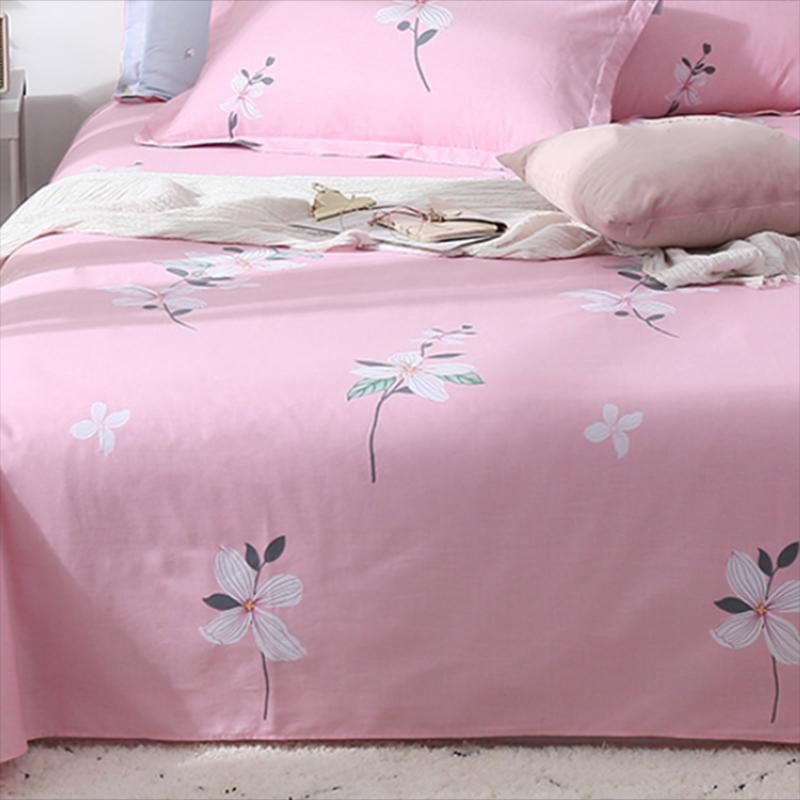 Cotton Bed Sheet Single Piece Dormitory Home Bedroom Fitted Sheet