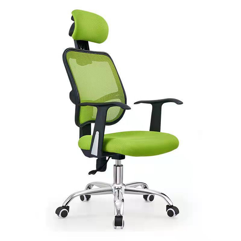 Modern Desk Chair with Mid Back and Headrest Home Office Chair